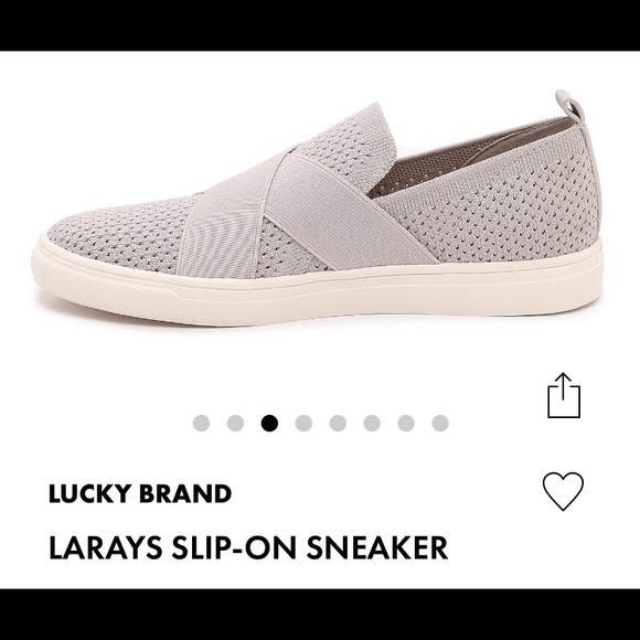 Lucky Brand size 6.5 - Larays slip-on sneaker - color: stone - Picture 3 of 7
